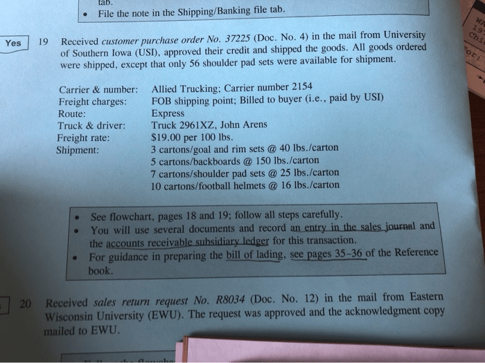 Received customer purchase order no 37225