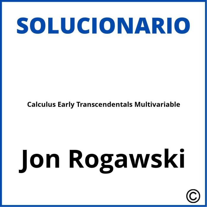 Calculus early transcendentals 4th edition by jon rogawski